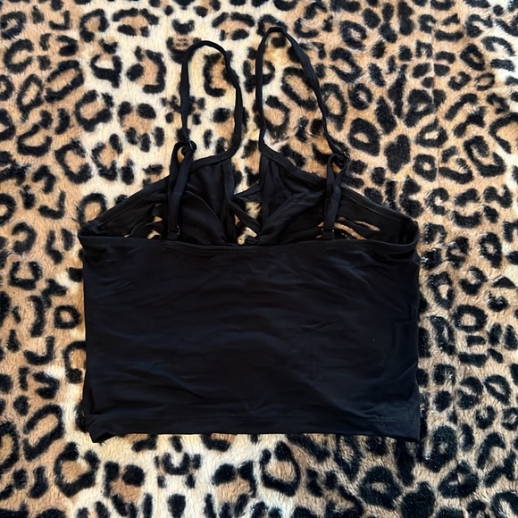 Black Distressed Crop - Picture 2 of 6